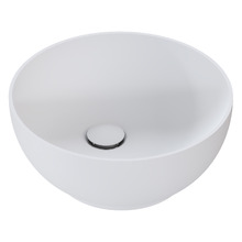 Neve 380mm Round Above Counter Basin with Overflow